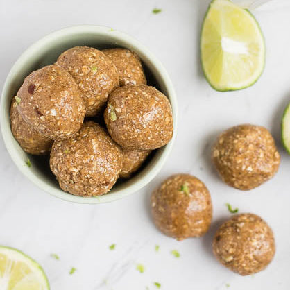Key Lime Pie Protein Balls