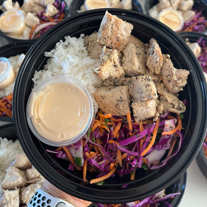 Grilled Chicken Fusion Bowl